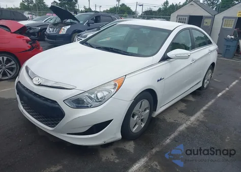 2012 Hyundai Sonata Hybrid from USA, damaged, VIN KMHEC4A49CA032414